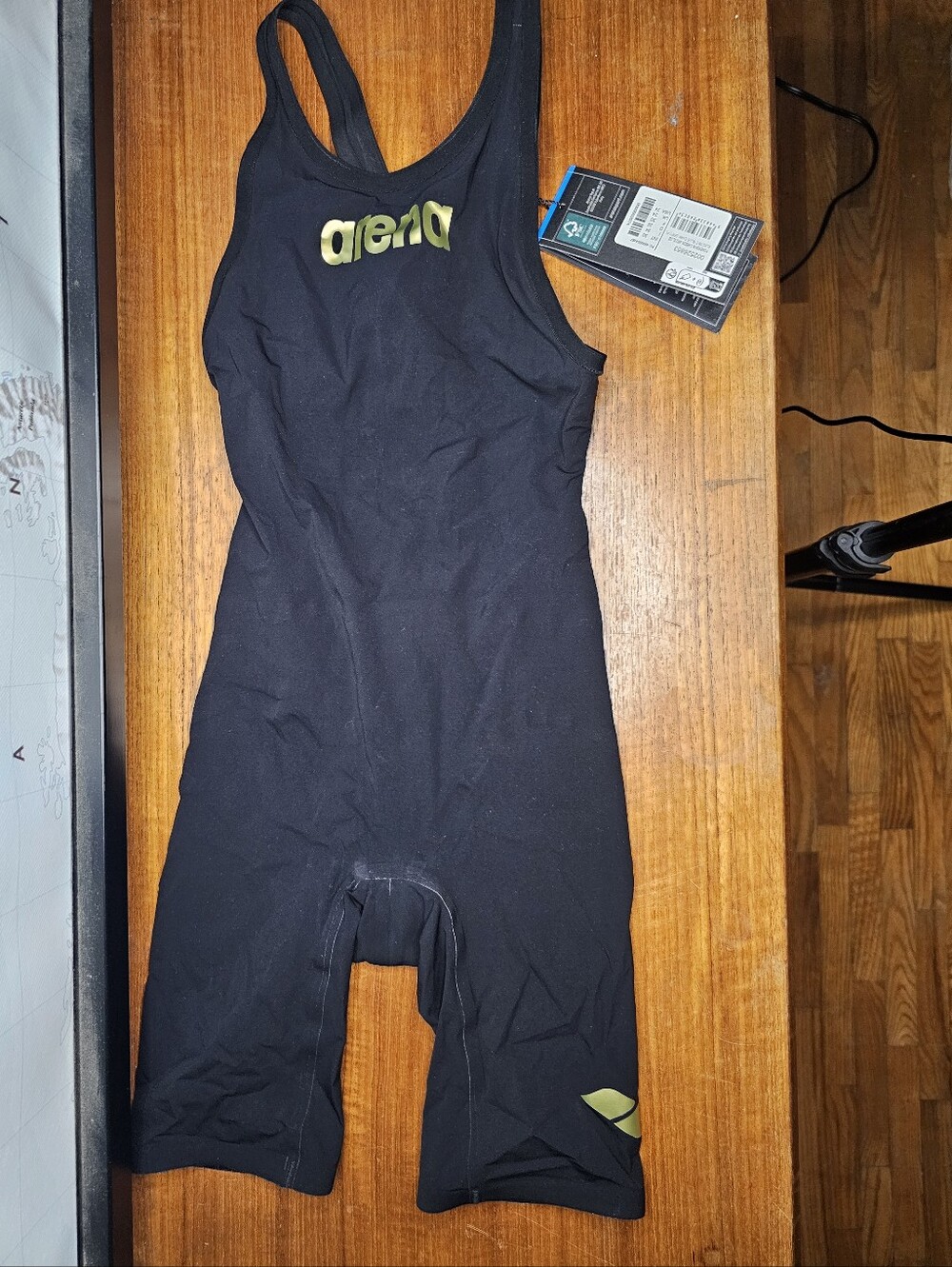 ​NWT Arena Powerskin Carbon Air² Open Back Tech Suit Size 24